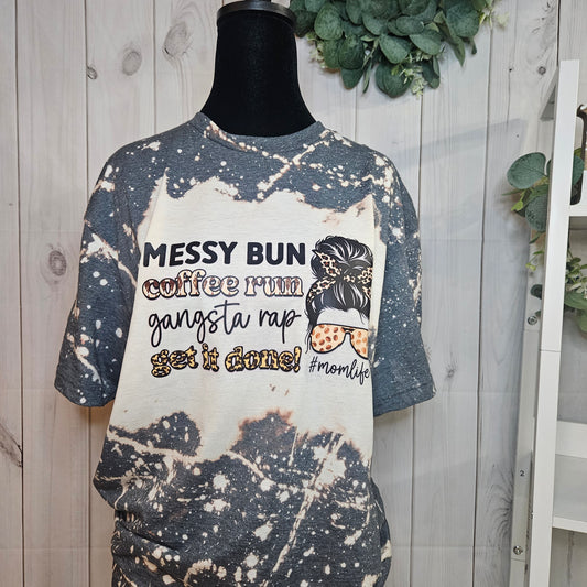 Messy Bun Mom Shirt