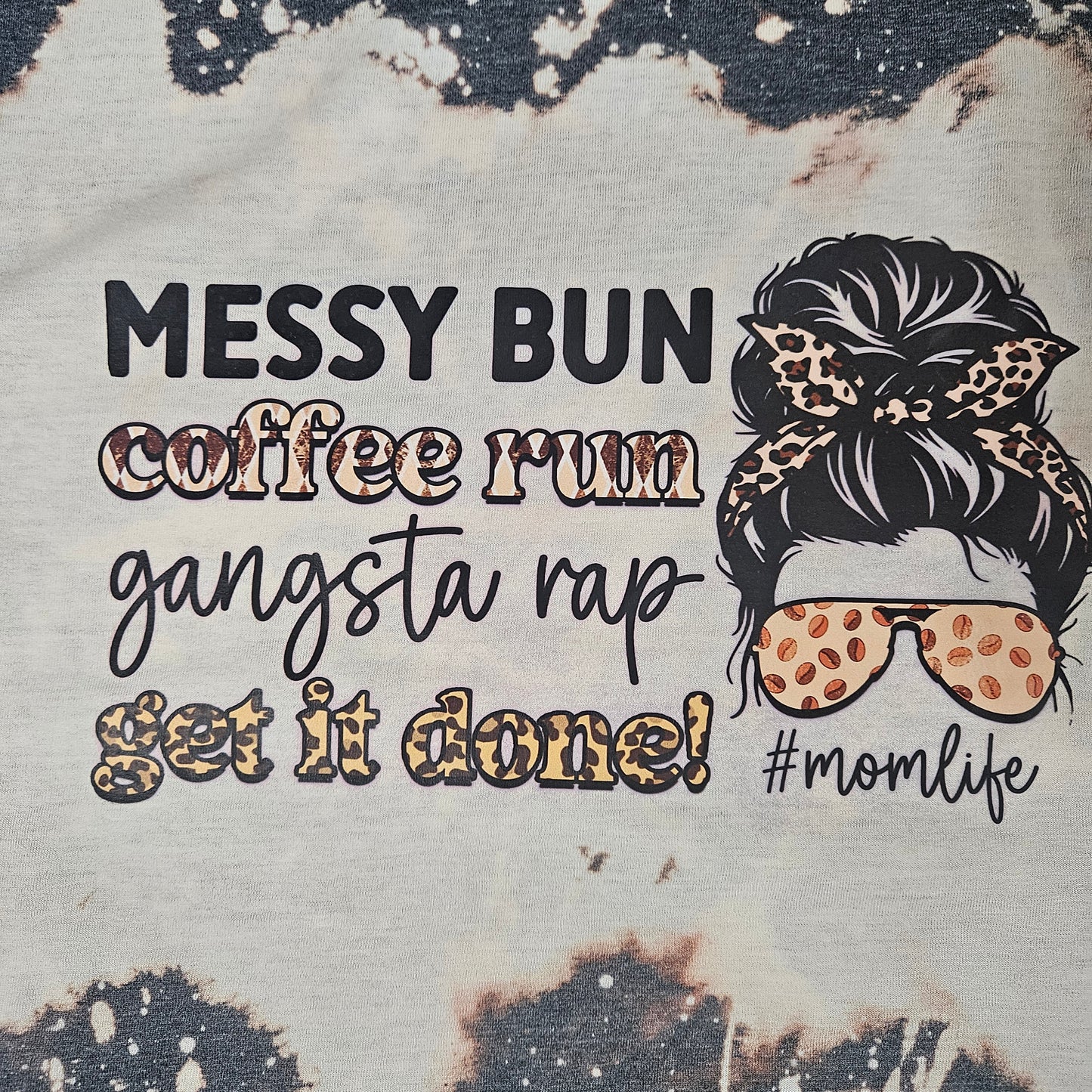 Messy Bun Mom Shirt